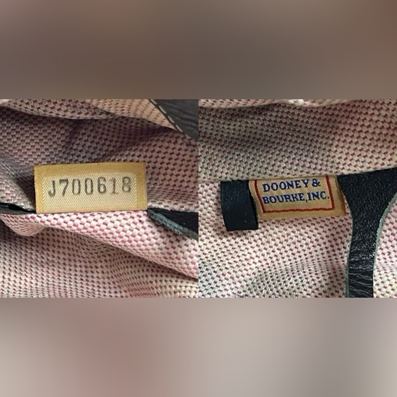 Dooney & Bourke Marchesa black pebbled leather medium gathered bag - Picture 13 of 15